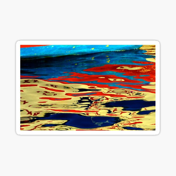 Red Reflection Sticker