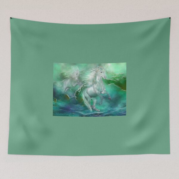 Item preview, Unicorns Of The Sea designed and sold by Carol  Cavalaris.