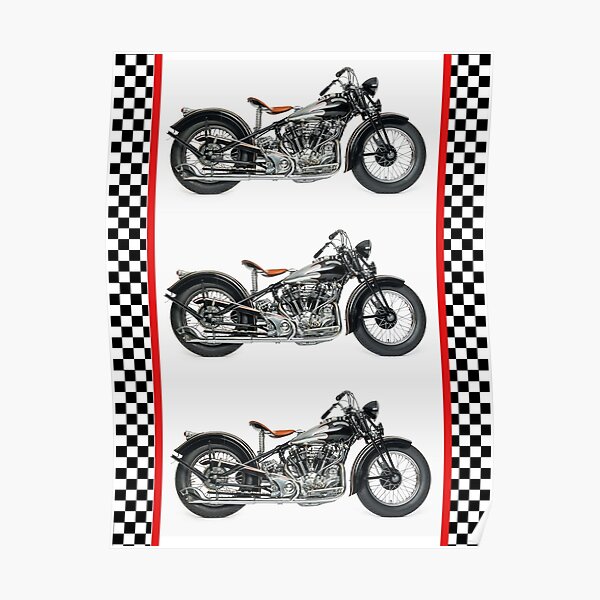 ossa motorcycle poster