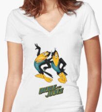 Magpies Women's Fitted V-Neck T-Shirt