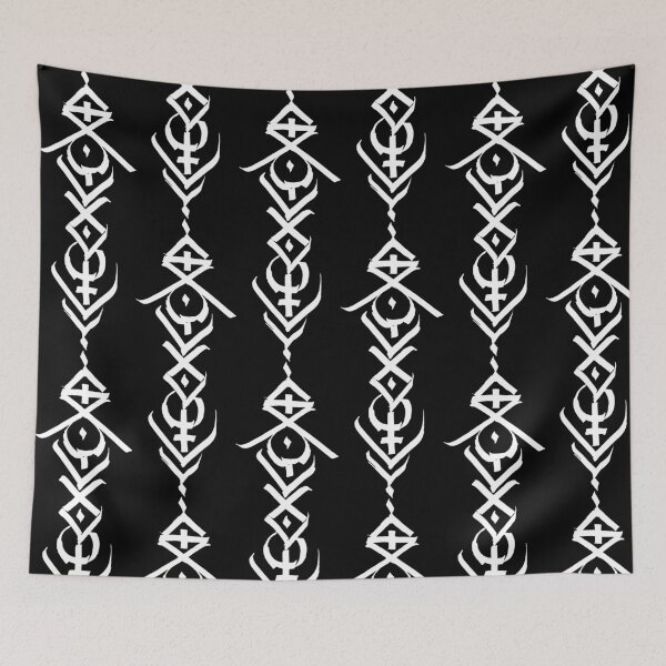 Item preview, Calligraphic pattern designed and sold by qiyoulu.