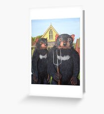 Tasmanian Gothic Greeting Card