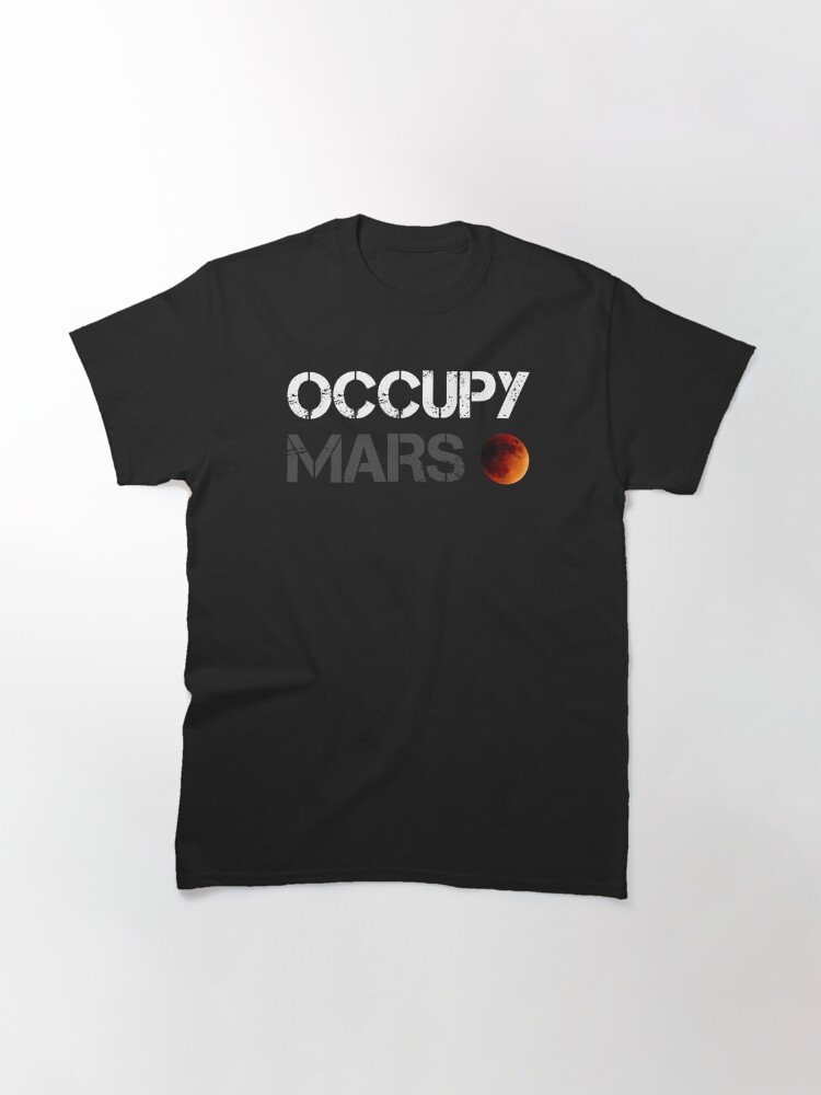 occupy mars tee shirt