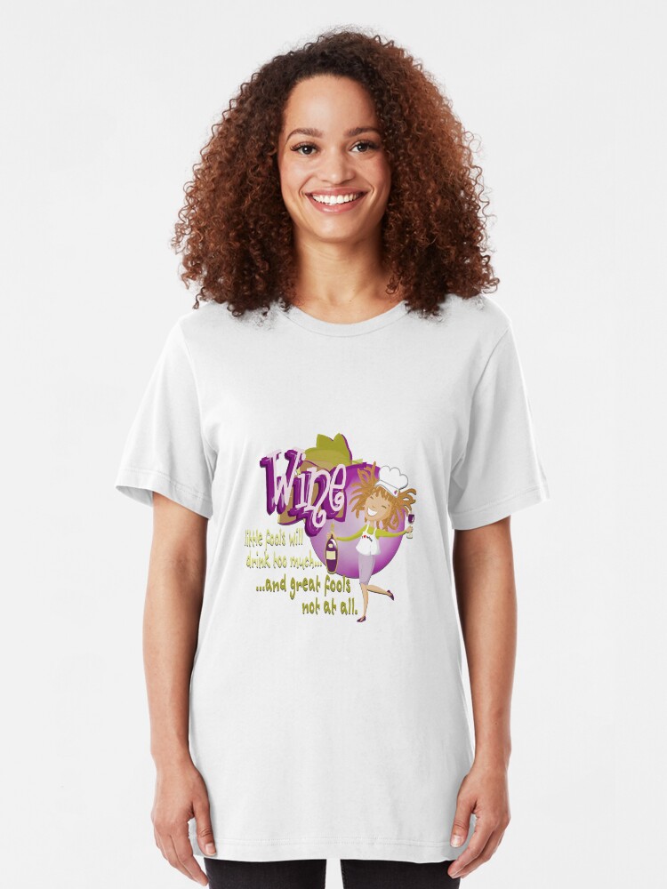 Alternate view of Great fools... Slim Fit T-Shirt