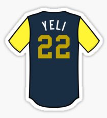 Christian Yelich Players' Weekend Sticker