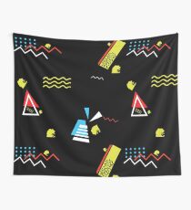 PEPE Wave - Retro 80's AESTHETICS Wall Tapestry