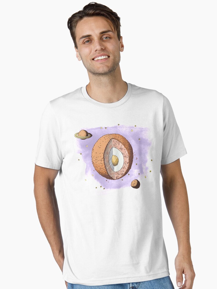 Thumbnail 1 of 7, Essential T-Shirt, Scotch Egg Galaxy designed and sold by hobbbins.