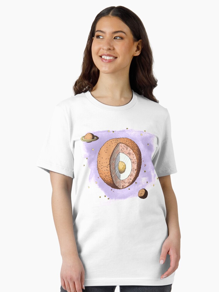 Thumbnail 2 of 7, Essential T-Shirt, Scotch Egg Galaxy designed and sold by hobbbins.