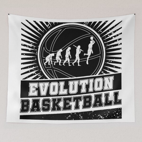 Artikelvorschau, Basketball Evolution entworfen und verkauft von anziehend.