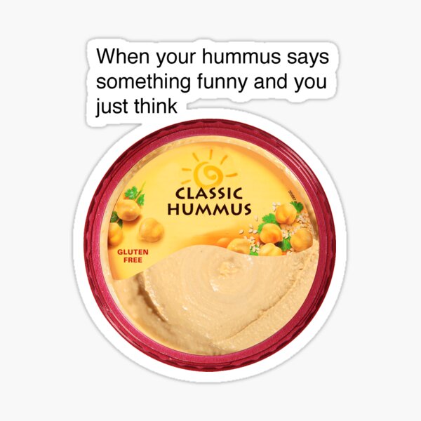 Classic Hummus Sticker