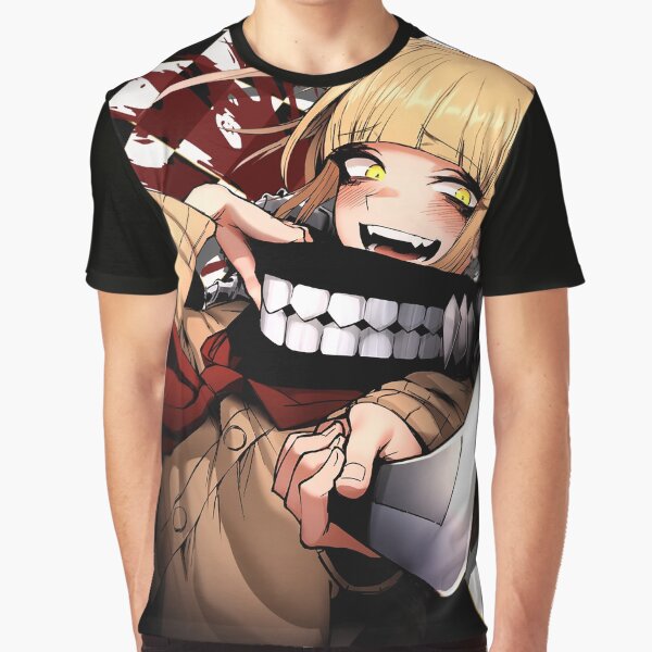 Himiko Toga - Blood & Checkers Graphic T-Shirt
