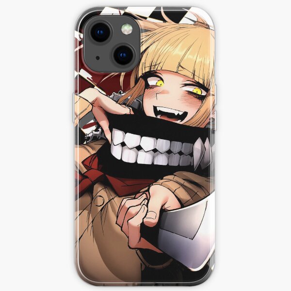 Himiko Toga - Blood & Checkers iPhone Soft Case