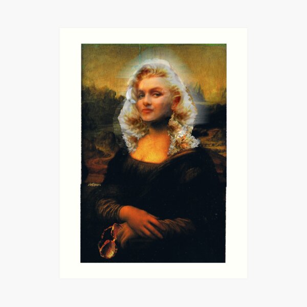 Mona Marilyn Art Print