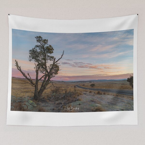 Item preview, Snowy Mountain Hwy Sunrise designed and sold by MattBradfield.