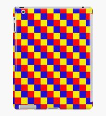 Vinilo o funda para iPad tablero de ajedrez de colores primarios