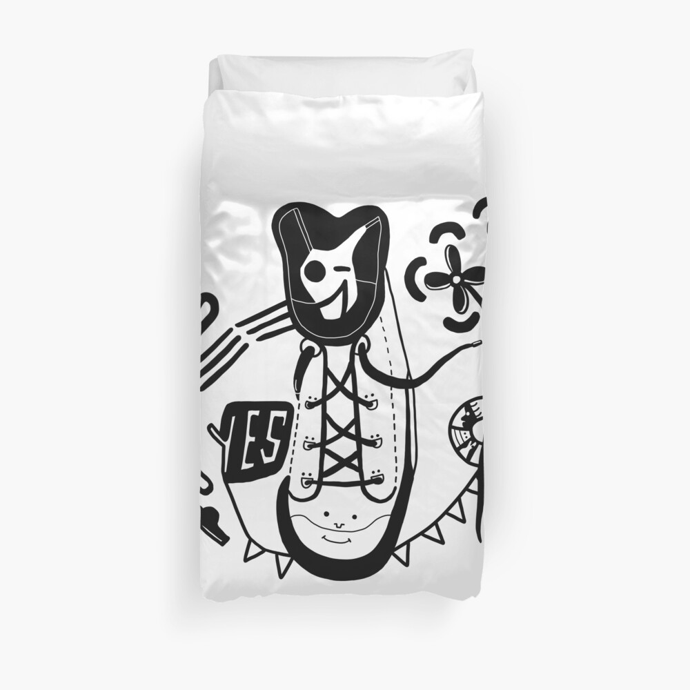 Happy runners Duvet Cover