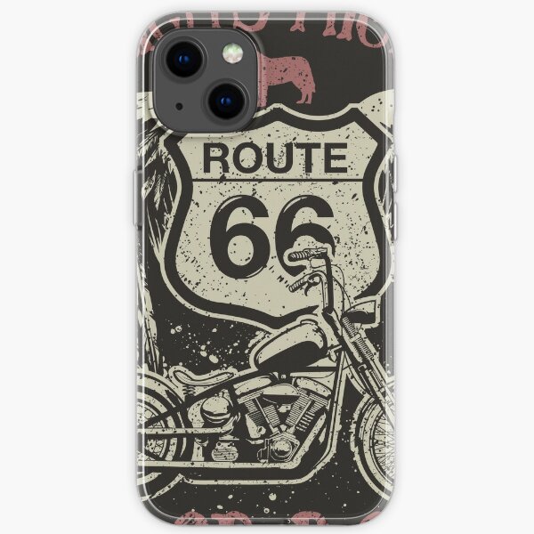 Route 66 Coque souple iPhone