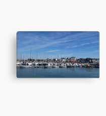 The port of Locmiquélic Canvas Print