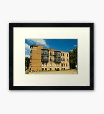 Housing Framed Print
