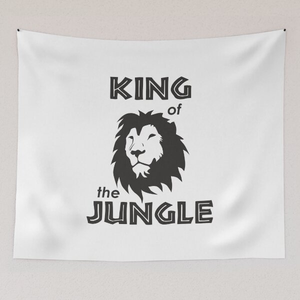 Item preview, King of the Jungle designed and sold by choppy777.