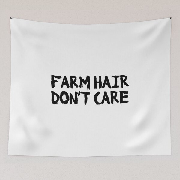 Item preview, Farm Hair Don't Care Farming Farmer  designed and sold by miracletee.