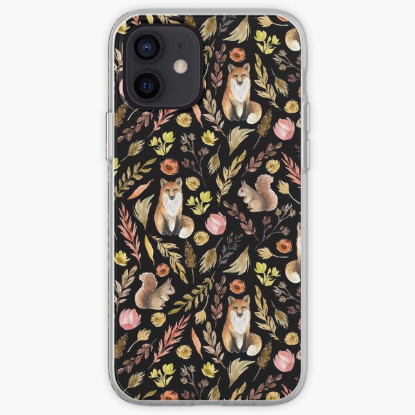 Autumn forest iPhone Soft Case