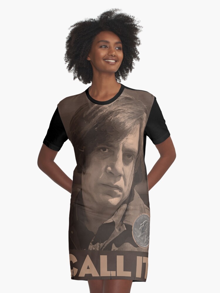 No Country For Old Men - Anton Chigurh - Javier Bardem - Call It Graphic  T-Shirt Dress for Sale by quark | Redbubble
