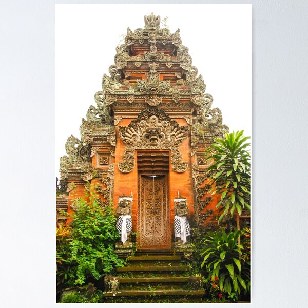 Item preview, Ornate Door in Ubud, Bali, Indonesia designed and sold by tiffymoon.