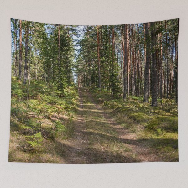 Item preview, Forest Path in a Deep Primeval Forest designed and sold by Jon Shore.