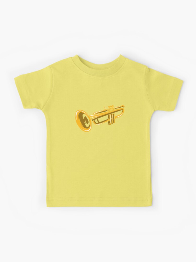 Camiseta para niños con la obra «Trompeta - Instrumento de viento