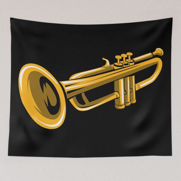 Item preview, Trumpet - Wind Instrument Jazz Orchestra designed and sold by anziehend.