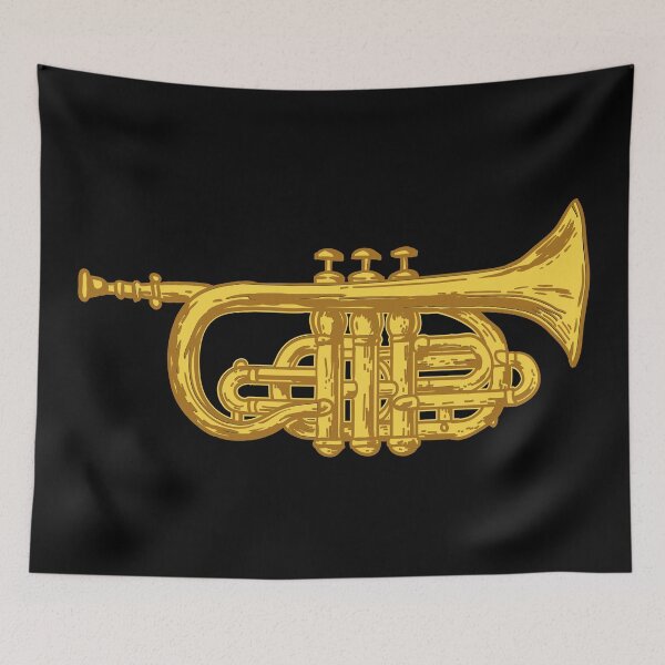 Item preview, Trumpet - Wind Instrument Jazz Orchestra designed and sold by anziehend.