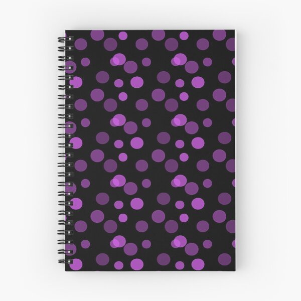 Item preview, Bokeh Purple Black Pattern designed and sold by dkatesmith.