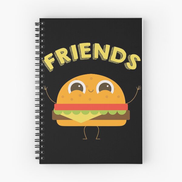 Item preview, Matching Best Friends Happy Hamburgers Fast Food designed and sold by Bronby.