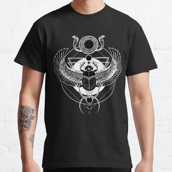Winged scarab and the Sun disc Classic T-Shirt