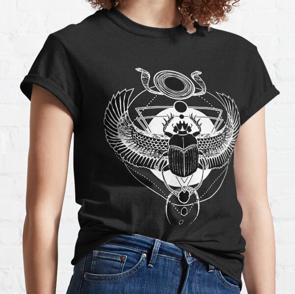 Winged scarab and the Sun disc Classic T-Shirt