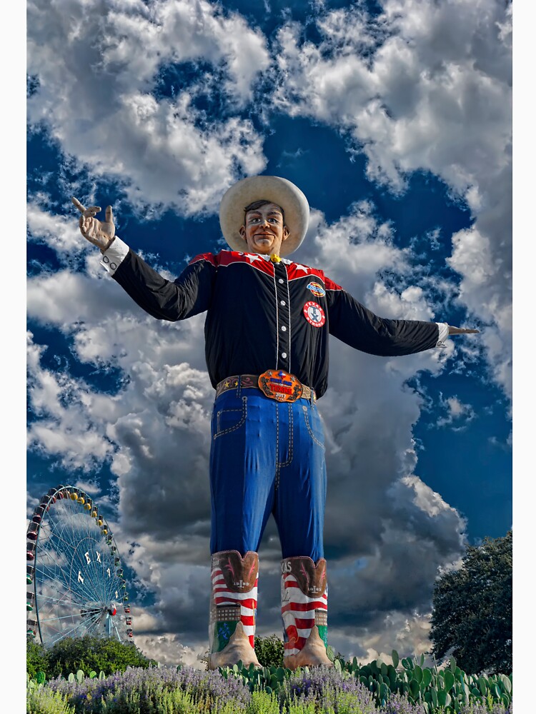 Thumbnail 7 of 7, Classic T-Shirt, Big Tex 2017 Composite designed and sold by Warren Paul Harris.