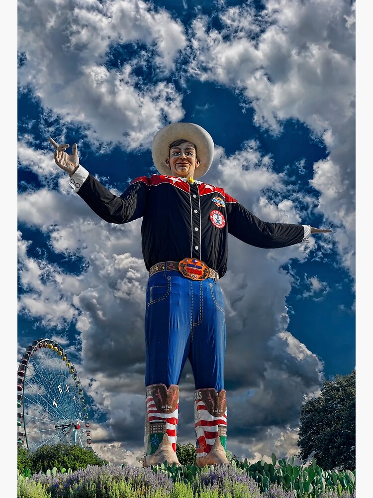 Thumbnail 3 of 3, Poster, Big Tex 2017 Composite designed and sold by Warren Paul Harris.