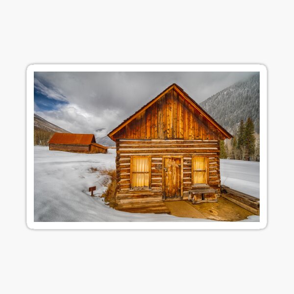 Private Ghost Cabin Sticker