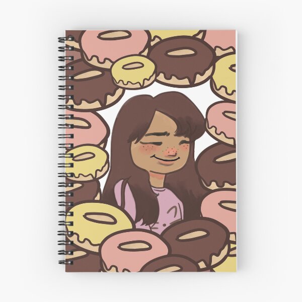 Item preview, Happy Girl with Yummy Glazed Donuts! designed and sold by TrypPie.