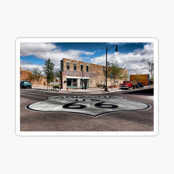 Winslow, Arizona - Route 66 Sticker
