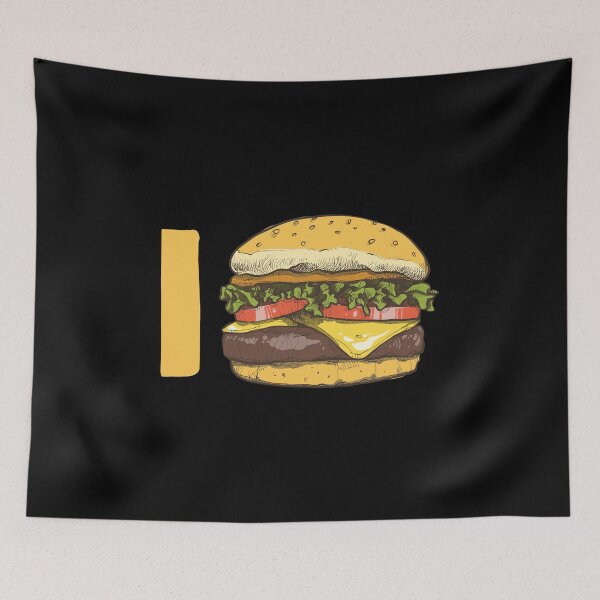 Item preview, Meat Eater Love Burgers Vintage Retro Fast Food designed and sold by Bronby.