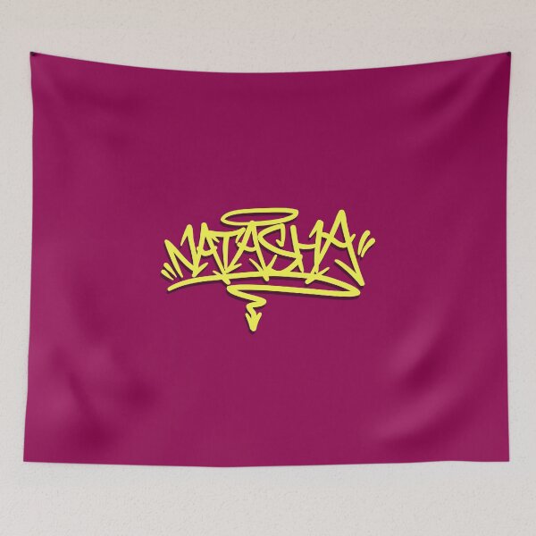 Item preview, Natasha graffiti tag lettering (name) designed and sold by NameGraffiti.