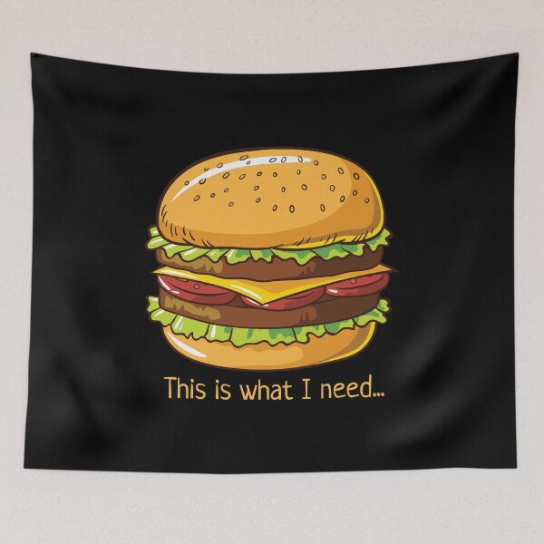 Item preview, Hamburger Fast Food Lover Need Cheeseburger designed and sold by Bronby.
