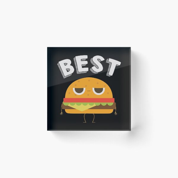 Item preview, Best Friends Happy Hamburgers Matching Fast Food designed and sold by Bronby.