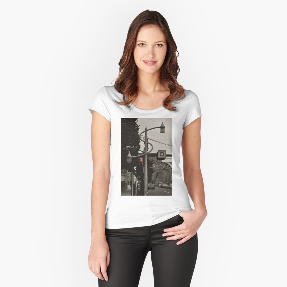 Item preview, Fitted Scoop T-Shirt designed and sold by Jdubphotog.