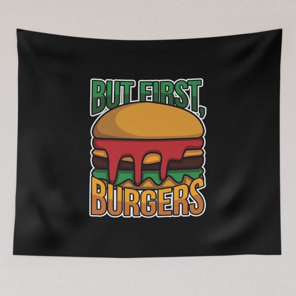 Item preview, But First Let's Get Burgers Fast Food Lovers Gift designed and sold by Bronby.