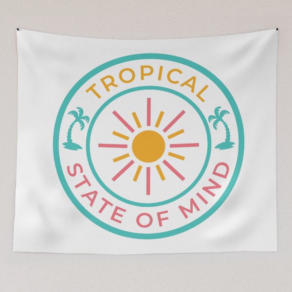 Item preview, Tropical State of Mind designed and sold by PinaPaper.