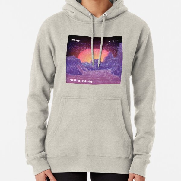 vaporwave sunset hoodie