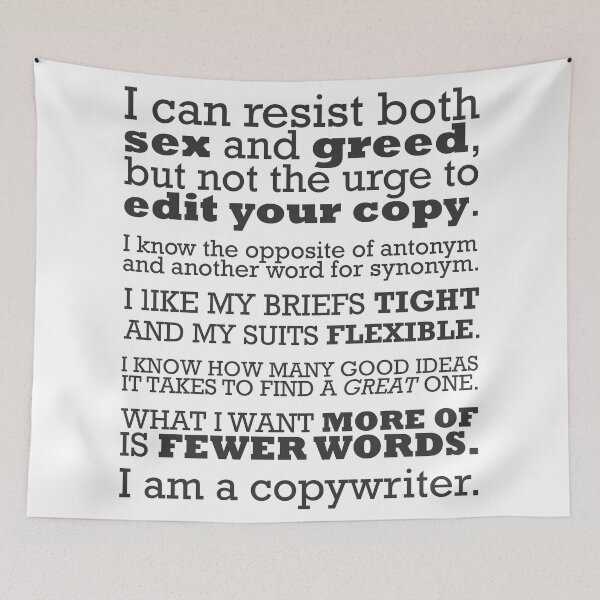 Item preview, COPYWRITER - Who I Am designed and sold by DarwinAdams.